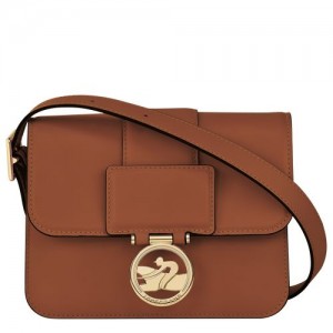 Longchamp Box-Trot Crossbody bag S Cognac | TRN-615840