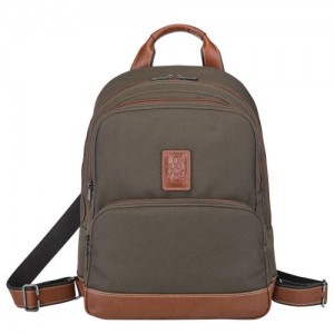 Longchamp Boxford Backpack Brown | VDW-473561