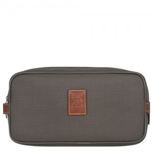 Longchamp Boxford Toiletry case Brown | QMK-297036