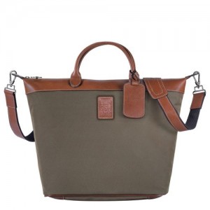 Longchamp Boxford Travel bag Brown | UJD-902538