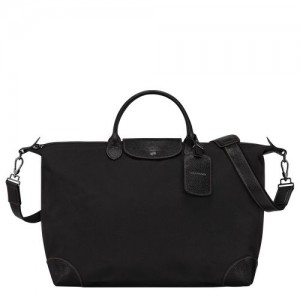 Longchamp Boxford Travel bag L Black | FIO-360412