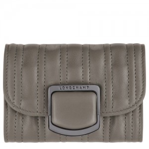 Longchamp Brioche Card holder Turtledove | SYJ-457190