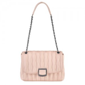 Longchamp Brioche Crossbody bag M Powder | ZTF-759120