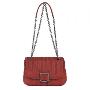 Longchamp Brioche Crossbody bag S Red | XJC-591348