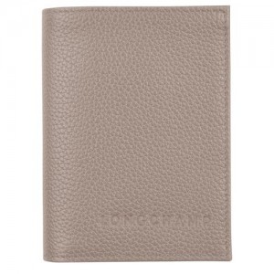 Longchamp Le Foulonne Card holder Turtledove | NBH-593426