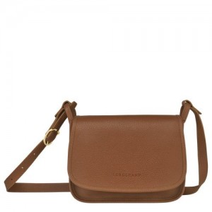 Longchamp Le Foulonne Crossbody bag M Caramel | RQW-091536