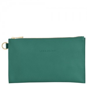 Longchamp Le Foulonne Pouch Cypress | JAK-829167