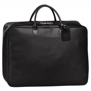 Longchamp Le Foulonne Travel bag Black | VKL-802164