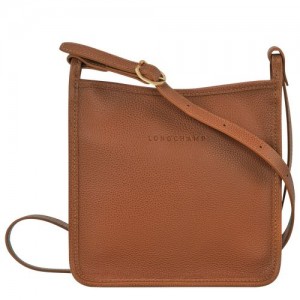 Longchamp Le Foulonne Zipped crossbody bag S Caramel | JZX-718032