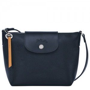 Longchamp Le Pliage City Crossbody bag Navy | MZH-425793