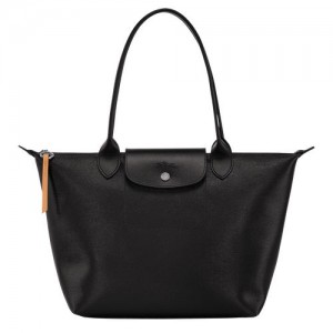 Longchamp Le Pliage City Shopping bag S Black | BNZ-386792