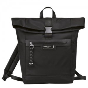 Longchamp Le Pliage Energy Backpack Black | LGX-421593