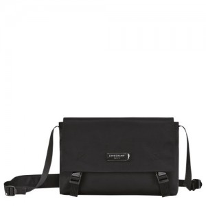 Longchamp Le Pliage Energy Crossbody bag M Black | FCB-478196