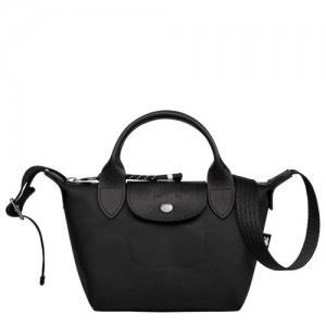 Longchamp Le Pliage Energy Top handle bag XS Black | PAW-382471