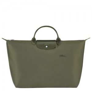 Longchamp Le Pliage Green Travel bag L Forest | BPL-230846