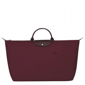 Longchamp Le Pliage Green Travel bag XL Burgundy | MUR-623709