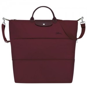 Longchamp Le Pliage Green Travel bag expandable Burgundy | NGV-320568