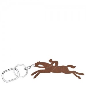 Longchamp Le Pliage Key-rings Brown | DVW-384279