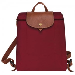 Longchamp Le Pliage Original Backpack Red | QAS-312946