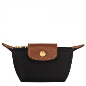 Longchamp Le Pliage Original Coin purse Black | VRK-617934