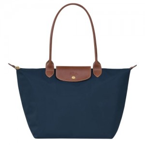 Longchamp Le Pliage Original Shoulder bag L Navy | JQF-068417