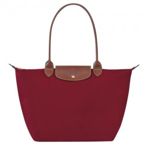 Longchamp Le Pliage Original Shoulder bag L Red | LAZ-695312