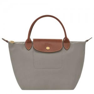 Longchamp Le Pliage Original Top handle bag S Turtledove | PDQ-416705