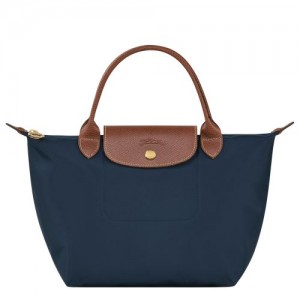 Longchamp Le Pliage Original Top handle bag S Navy | LTE-725930