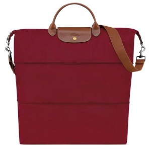 Longchamp Le Pliage Original Travel bag expandable Red | JYG-538106