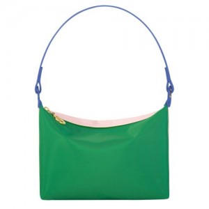 Longchamp Le Pliage Re-Play Shoulder bag Green | URY-246379