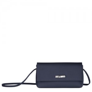 Longchamp Roseau Essential Pouch Navy | DTO-591328