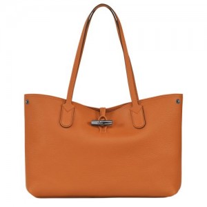 Longchamp Roseau Essential Shoulder bag Saffron | MIE-436805