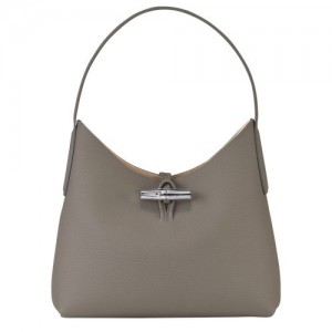 Longchamp Roseau Shoulder bag M Turtledove | WRA-538970