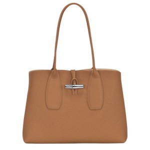 Longchamp Roseau Shoulder bag Natural | OMZ-378954