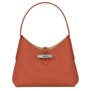 Longchamp Roseau Shoulder bag XS Brick | BID-345862