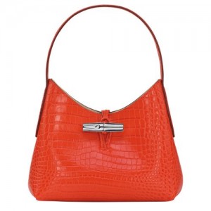 Longchamp Roseau Shoulder bag XS Orange | CTA-485260