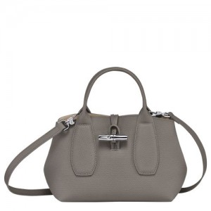 Longchamp Roseau Top handle bag S Turtledove | ZMC-928045