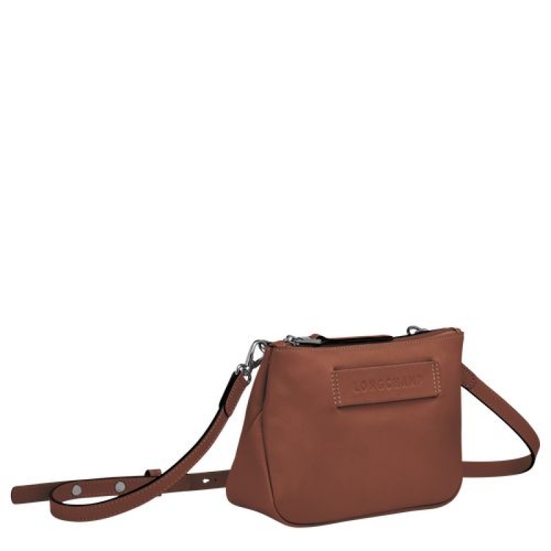 Longchamp 3D Crossbody bag Cognac | CFG-235749