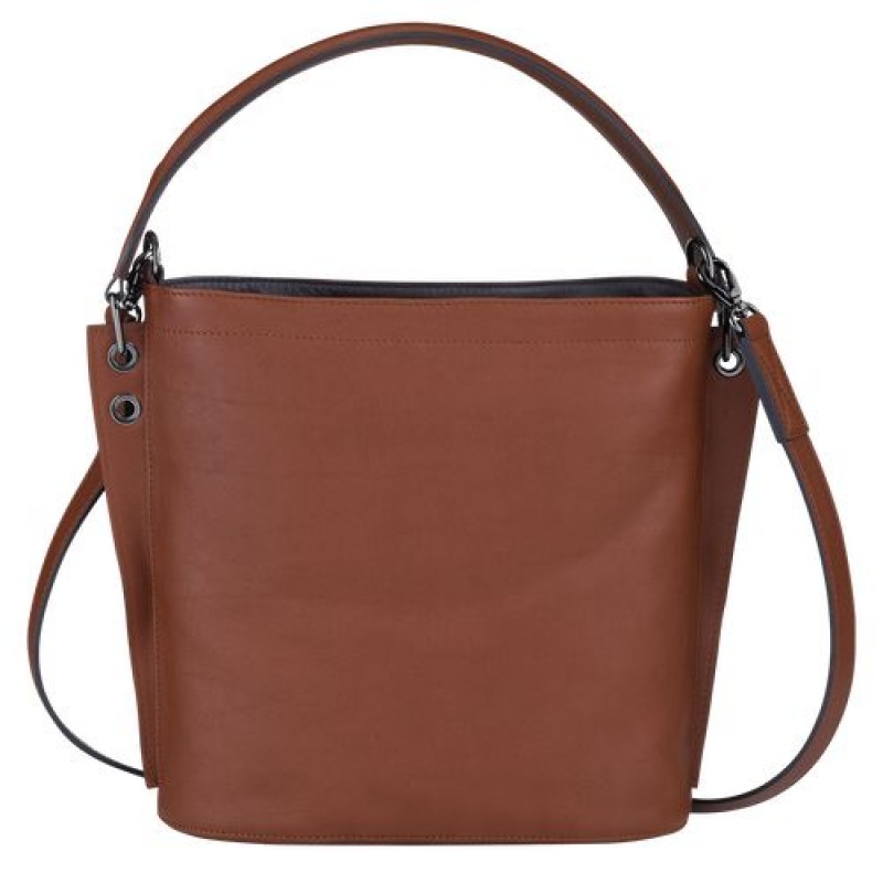 Longchamp 3D Crossbody bag Cognac | TAR-806293