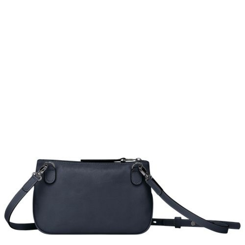 Longchamp 3D Crossbody bag Midnight Blue | ZTK-439265