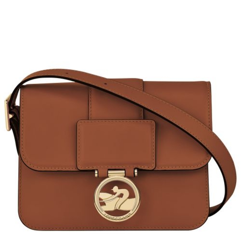 Longchamp Box-Trot Crossbody bag S Cognac | TRN-615840