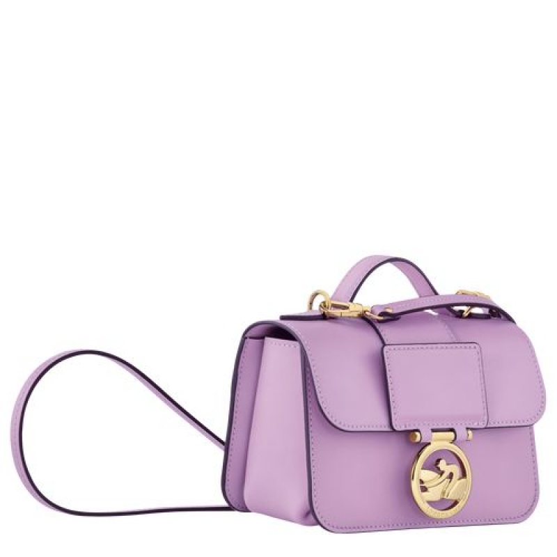 Longchamp Box-Trot Crossbody bag XS Lilac | MVT-716538