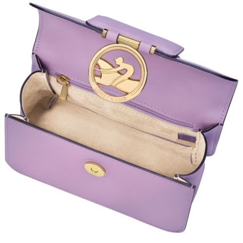 Longchamp Box-Trot Crossbody bag XS Lilac | MVT-716538