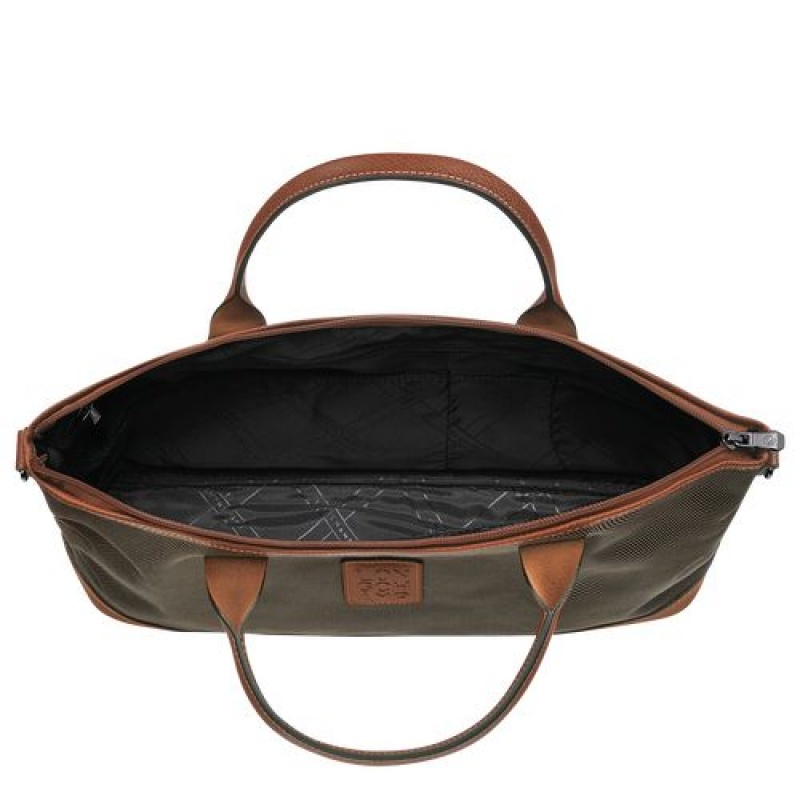 Longchamp Boxford Briefcase S Brown | UDT-192478