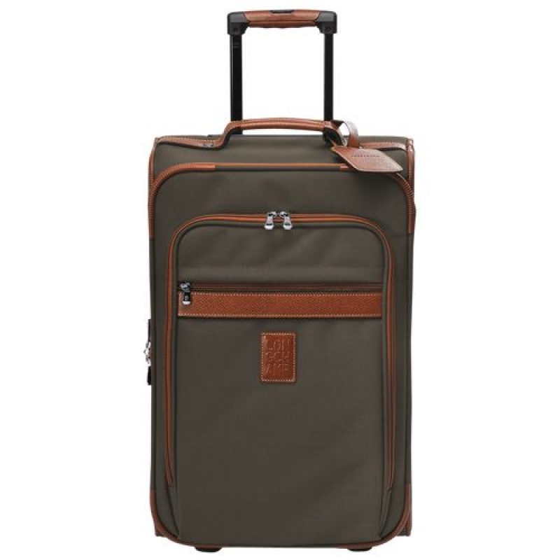 Longchamp Boxford Cabin suitcase Brown | UYE-437580