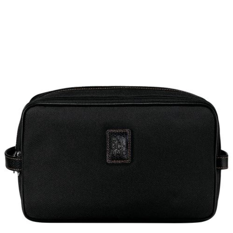 Longchamp Boxford Toiletry case Black | FKH-647218