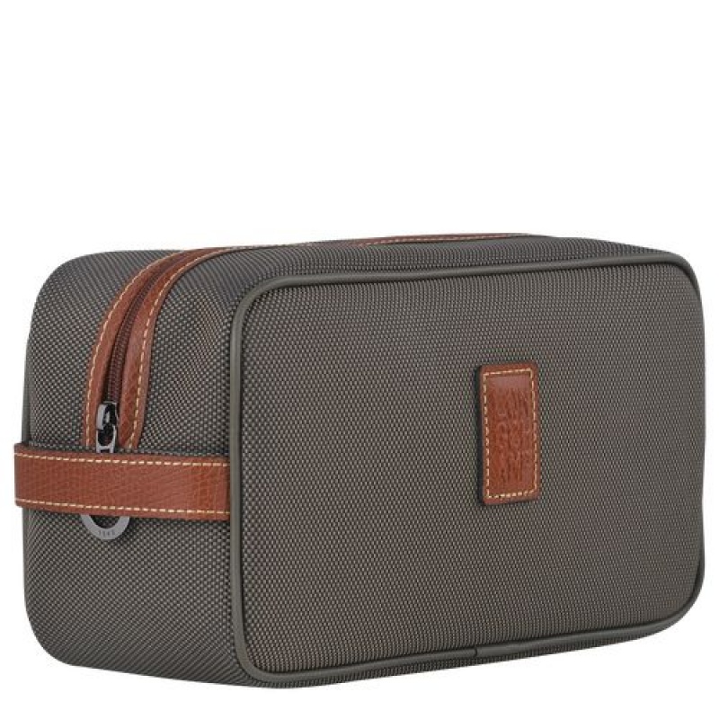 Longchamp Boxford Toiletry case Brown | NWX-524698