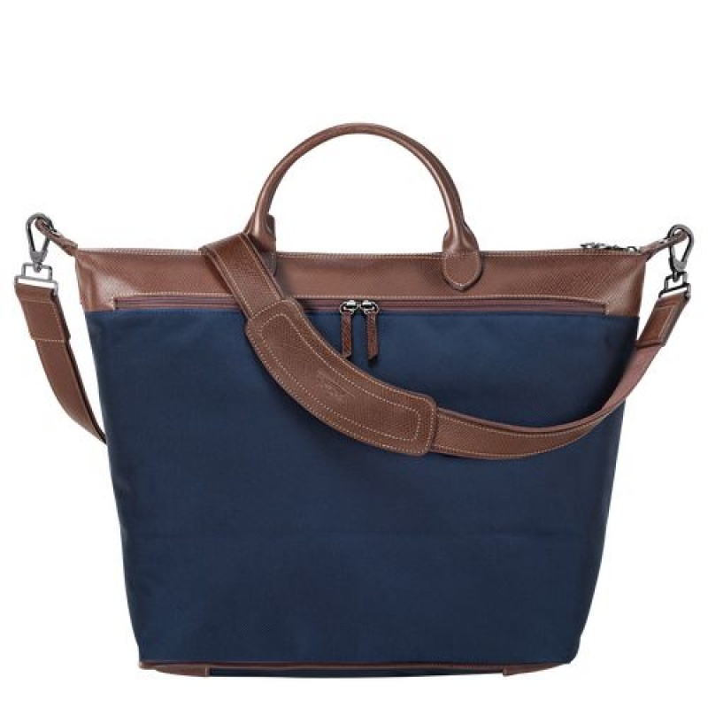 Longchamp Boxford Travel bag Blue | THE-376029