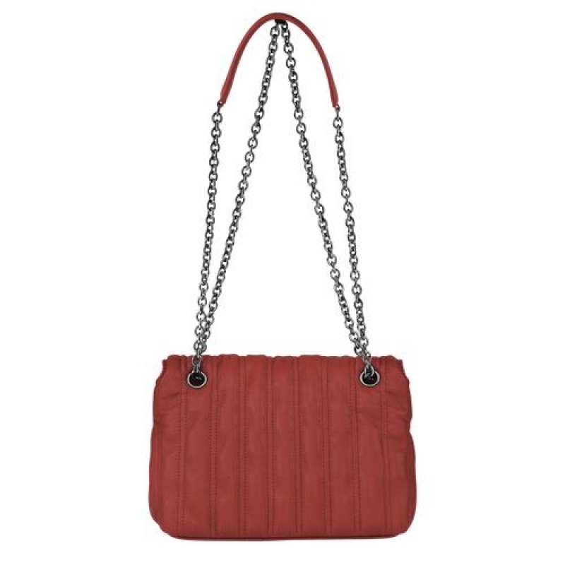 Longchamp Brioche Crossbody bag S Red | XJC-591348