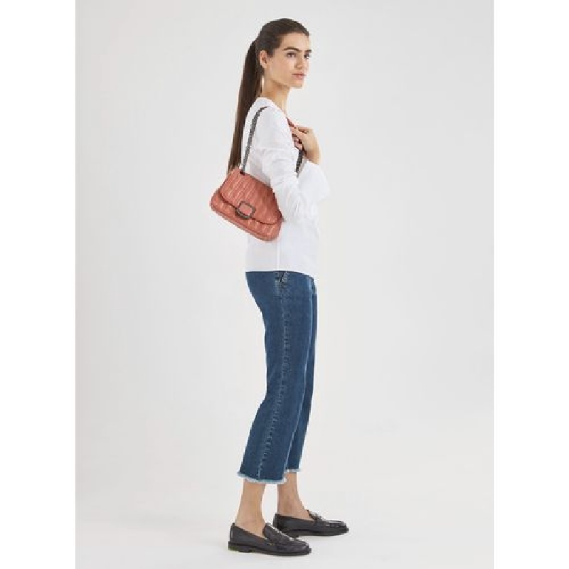 Longchamp Brioche Crossbody bag S Turtledove | MIW-401725